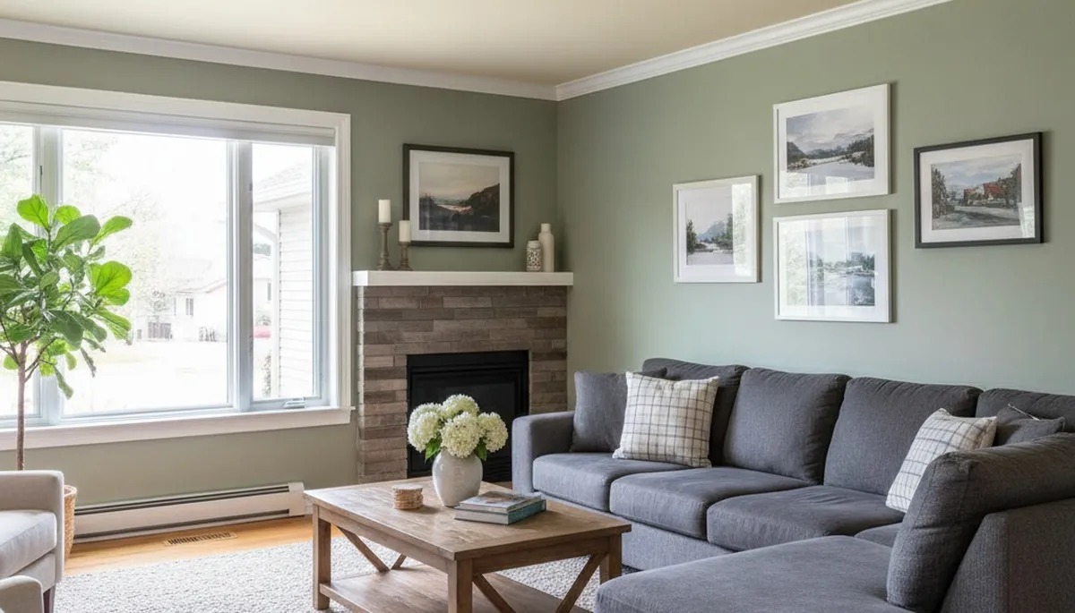 Freshly painted Duluth MN home interior with smooth walls and expert professional house painting finish