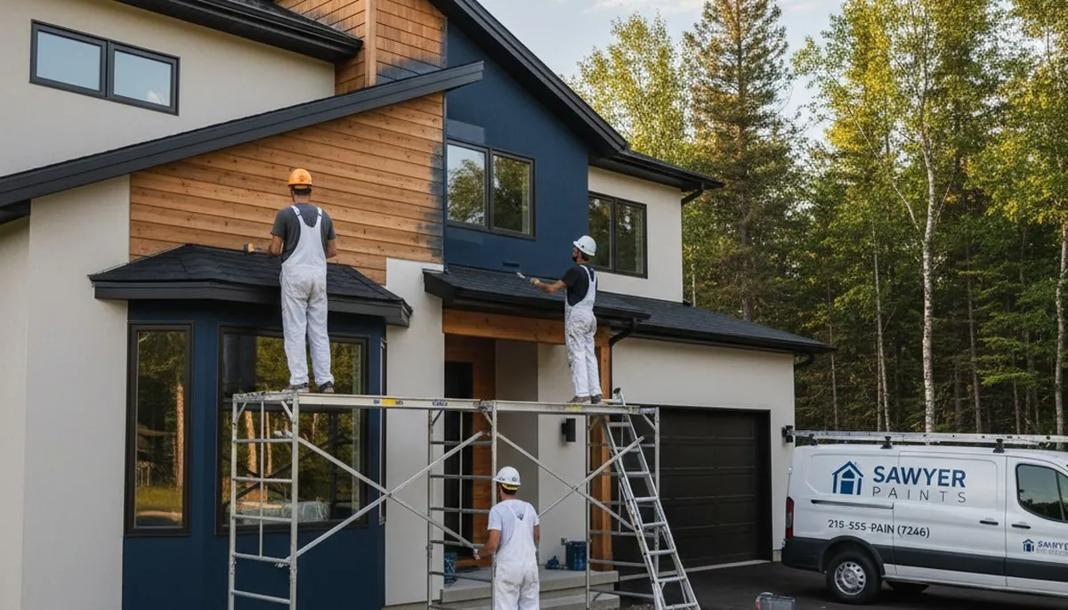 House painters in Duluth, MN providing professional interior and exterior painting services