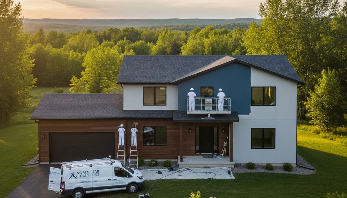 Professional house painting service in Duluth, MN with expert exterior painters on site