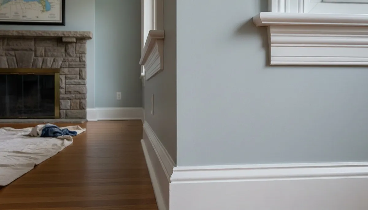 Professional interior trim painting with crisp lines and clean finish in Duluth, MN home